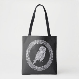 Antikes griechisches Owl Tasche