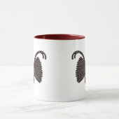 Antikes griechisches Rooster-Design Tasse (Zentrum)