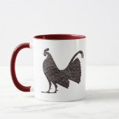 Antikes griechisches Rooster-Design Tasse (Links)