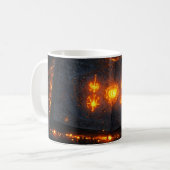 antikes Grimoire mit dunklen Seiten Kaffeetasse (Vorderseite Links)