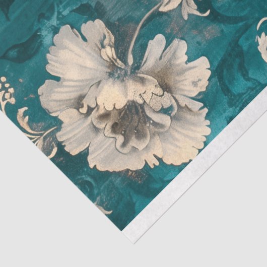 Antikes Halloween-Gotisches Skelett Skull Decoupag Seidenpapier (Ausschnitt)