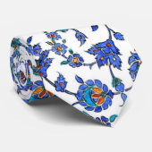 Antikes handgefertigtes türkisches Fliesenmuster Krawatte (Gerollt)