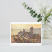 Antikes Hastings Castle Postkarte (Stehend Vorderseite)