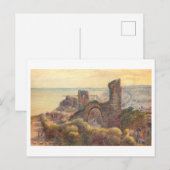 Antikes Hastings Castle Postkarte (Vorne/Hinten)