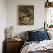 Antikes Hellebore-Gartenwandposter Poster