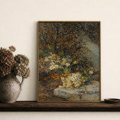 Antikes Hellebore-Gartenwandposter Poster