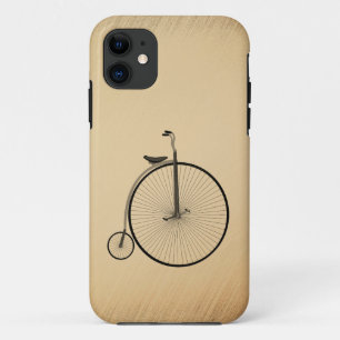 Antikes Hochrad-Fahrrad Rustikal Case-Mate iPhone Hülle