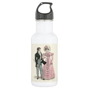 Antikes Hochzeitspaar 1823 Mann Frau Mode Edelstahlflasche