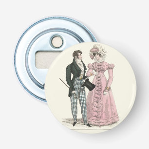 Antikes Hochzeitspaar 1823 Mann Frau Mode Flaschenöffner