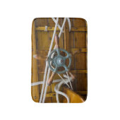 Antikes hölzernes Boot Badematte (Vorderseite Vertikal)