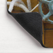 Antikes hölzernes Boot Mousepad (Ecke)