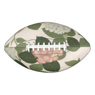 Antikes Hortensien-Blumenmuster Football