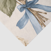 Antikes Hortensien-Sträußemuster Seidenpapier (Detail)