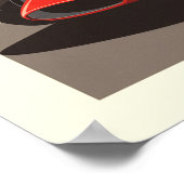 Antikes Indiana Poster (Ecke)