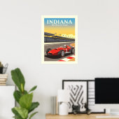 Antikes Indiana Poster (Heimbüro)