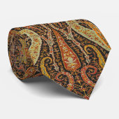 Antikes indisches Boteh Muster Krawatte (Gerollt)