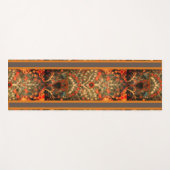 Antikes indisches Textildesign Yoga Mat Yogamatte (Vorderseite (Horizontal))