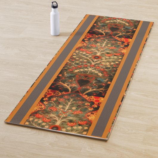 Antikes indisches Textildesign Yoga Mat Yogamatte (Beispiel)