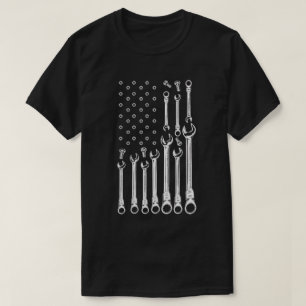 Antikes Industrie Werkzeug mit Schraubenschlüssel  T-Shirt