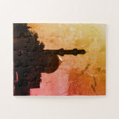 Antikes Irak Bagdad Moschee Taxis Puzzle (Horizontal)
