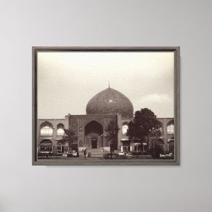Antikes Iran Isfahan Schah-Moschee Leinwanddruck