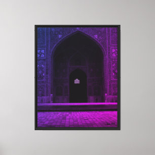 Antikes Iran Isfahan West-Iwan Imam-Moschee Leinwanddruck