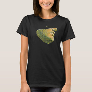Antikes Italien Römische Statue Abstrakter Lehrer  T-Shirt