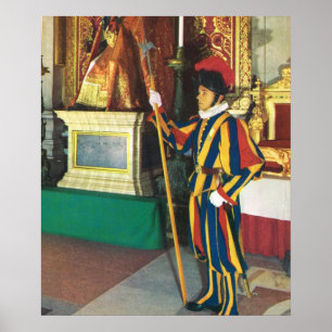 Antikes Italien, Schweizergarde, Vatikan Poster