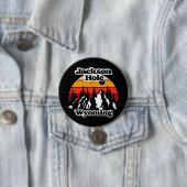 Antikes Jackson Hole Wyoming Button (Beispiel)