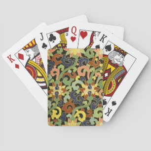 Antikes Japanisches Papier Spielkarten