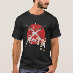 Antikes japanisches Samurai-Katana-Schwert  T-Shirt