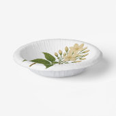 Antikes Jasmin Pappteller (Gewinkelt)