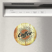 Antikes Kaffeeschild Magnet (In Situ (Geschirrspüler))