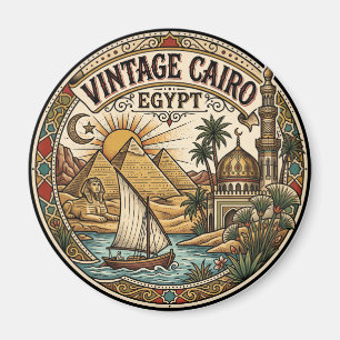 Antikes Kairo Ägypten Magnet