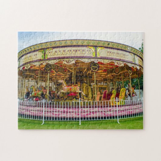 Antikes Karussell-Puzzle Puzzle (Horizontal)