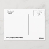 Antikes Karussellpferd Postkarte (Rückseite)