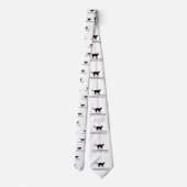 Antikes Kat-Sprichwort Krawatte (Rückseite)