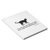 Antikes Kat-Sprichwort Notizblock (angewinkelt)