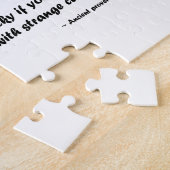 Antikes Kat-Sprichwort Puzzle (Seite)