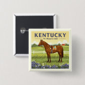 Antikes Kentucky Button (Vorne & Hinten)