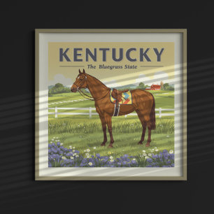 Antikes Kentucky Poster