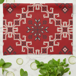 Antikes Kilim-Kissen, dekoratives türkisches marok Geschirrtuch