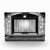 Antikes Kino Fotoblock (Vorderseite)