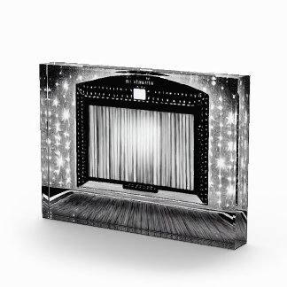 Antikes Kino Fotoblock