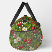 Antikes Kirsch-Botanik-Blumenmuster Duffle Bag (Rechts)