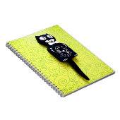 Antikes Kit Cat Clock Notebook Notizblock (Rechte Seite)