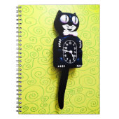 Antikes Kit Cat Clock Notebook Notizblock (Vorderseite)