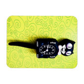 Antikes Kit Cat Clock Premium Flexi Magnet (Horizontal)
