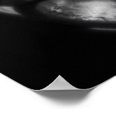 Antikes Klarinettenleben, B&W Poster (Ecke)