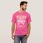 Antikes Klavier T-Shirt (Vorne ganz)